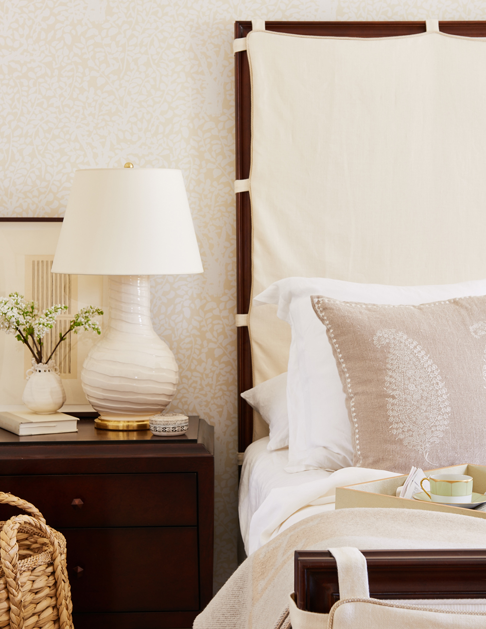 China Seas Arbre de Matisse Reverse Wallpaper Mark Sikes Amy Neunsinger Photography