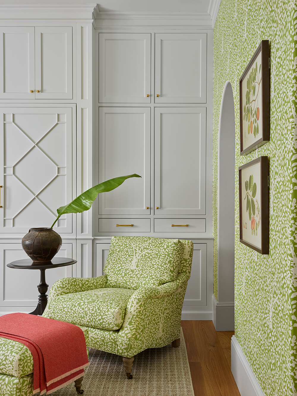 China Seas Arbre de Matisse Reverse chair wallpaper Johnson Vann photography Emily Followill