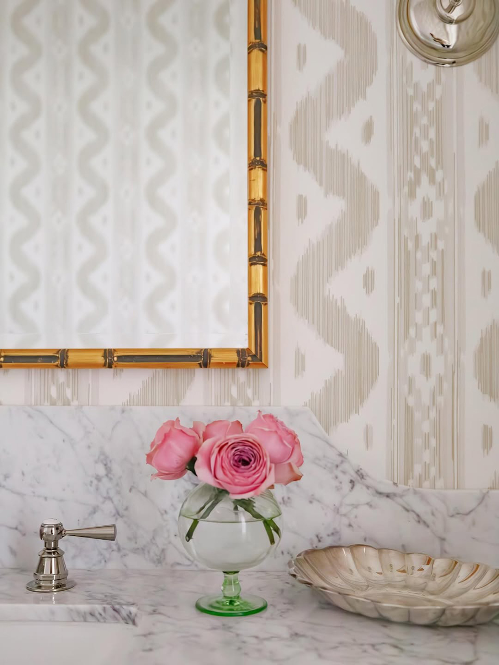 China Seas Bali Hai wallpaper Haddy House Interiors photography Rachel Alyse Manning Instagram