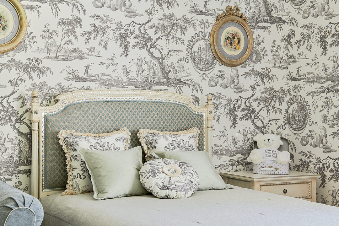 Charles Burger Chasse de Dianne Toile bedroom 7 2KBureau Design Ukraine