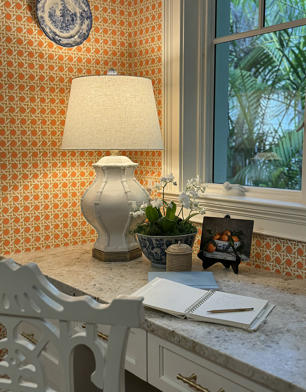 China Seas Club Cane Wallpaper Shaw Chambers Design Jay Fisher Styling