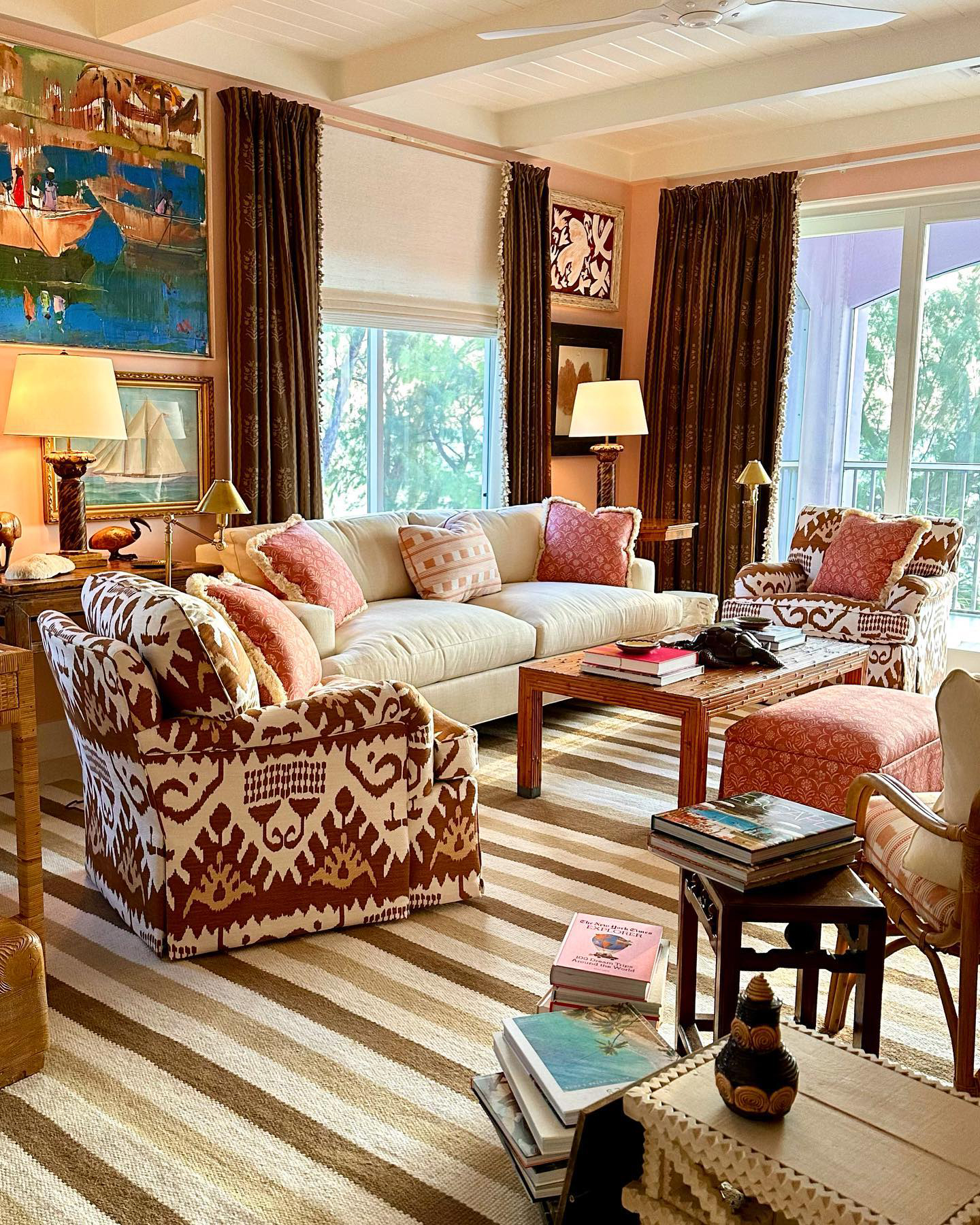 Kazak chairs Matthew Carter Interiors