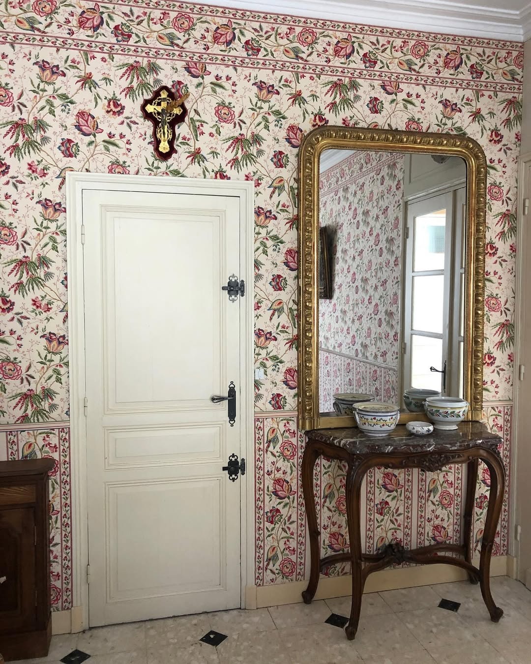 Charles Burger Mevlana and Mevlana Stripe wallpaper curtains Instagram 3