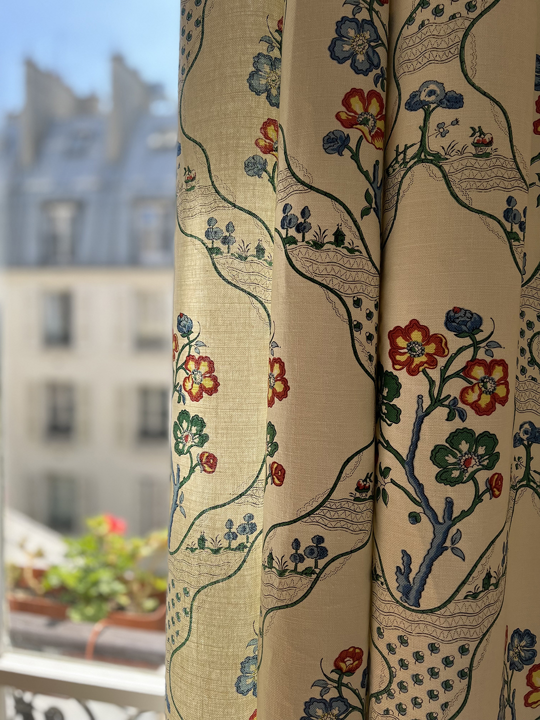 Charles Burger Myrtil Toile Curtain Instagram 2 1080