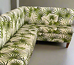 Palmetto Multi on Suncloth sofa Trish Becker sm thumb