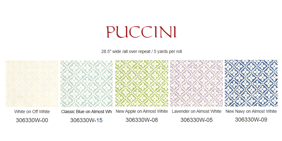Quadrille Puccini fabric group
